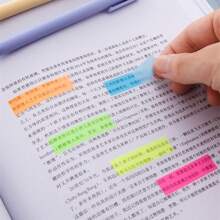 6pcs/Set Fluorescent Highlighter Pens, 6 Vibrant Colors, Colorful Marker Pens, Large Capacity, For Emphasis Marking