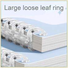 1pc/3pcs/5pcs Minimalist Isn Style B5 Loose Leaf Notebook, Retro Memo Pad, Detachable High-Quality Lined Notebook For University Students, 60 Sheets/Book, Stationery Supplies, Needs Self-Assembly Rings