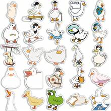 SCXXBSW 50pcs Simple Drawing Duck Exquisite Cartoon Graffiti Stickers DIY Decoration Skateboard Notebook Guitar Waterproof Stickers - Multicolor - View 8