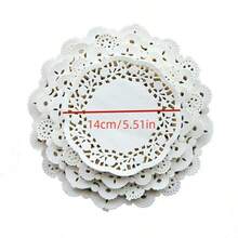 Openwork Lace Scrapbook DIY Decoration Material Paper Random Delivery - White - View 9