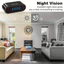 1080P Surveillance Home Video Recorder With 32GB Memory Card, Indoor Pet Camera, Baby Camera, Portable With Night Vision And Motion Detection, Suitable For Indoors, Homes, And Offices - Black - View 5