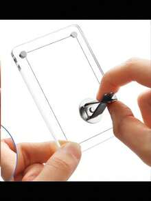 Car Sun Visor Acrylic Photo Holder, Universal Magnetic Acrylic Photo Frame, Suitable For Couples, Family Photos And Pet Photo Frames, Easy To Install, Gift For Valentine's Day, Anniversary Or Special Occasion, Durable And Long-Lasting Material, Car Accessories - Multicolor - View 12