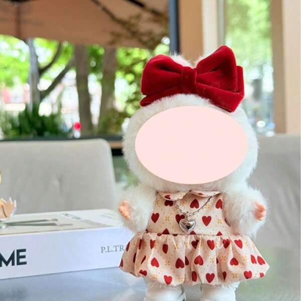 1pc Clothes Only (No Doll), Suitable For 17cm 1st/2nd/3rd Generation Doll Outfit, Party Costume Accessories
