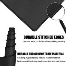 Anime Mouse Pads PrintStream Game Player Mousepads 400x900 Large Mousepad Gamer Anti-Slip Rubber  Company Desk Mat Design - ĐEN-4 - Xem 5