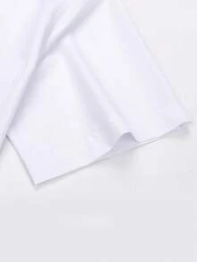 38% Bamboo Fiber, 62% Polyamide, Slim Fit Dress Shirt - Formal/Casual Shirt With Contrast Details On Collar And Cuffs, Breathable Cotton Blend For Everyday Business Wear - Branc - 查看 4