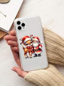 4 hojas de pegatinas de transferencia por frotamiento UV DIY con 24 patrones lindos de renos, ciervos y alces para regalos, diarios, tumblers, tazas de café, botellas, jarrones, laptops, fundas de teléfonos, tarjetas de felicitación, ilustraciones, scrapbooking, adornos navideños y decoración del hogar para fiestas