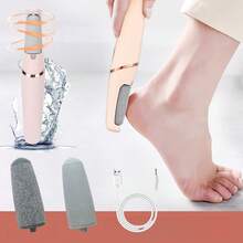 Electric Foot File,Waterproof Calluses Remover, USB Rechargeable Feet Callus Remover With 2 Speed Of Replacement Rollers & LED Lights, Professional Hard Skin Remover Foot Care Tools For Cracked Heels Calluses & Dead Skin,Foot Cracked, Hard Skin, Men, Women, Dead Cracked Hard Skin Calluses