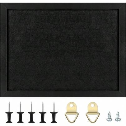 Cork Board Bulletin Board, 11 X 8 Cork Boards Walls With Pins, Eye Bolts, Gaskets, Screws, Pin Board Office, School And Home (BK,22 * 30cm,1P)