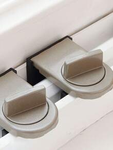 铝合金推拉门窗锁，具备防夹、防盗、防坠落功能 - 彩色 - 查看 4