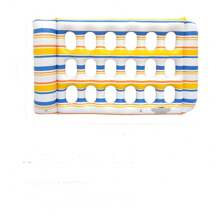 1pc Summer Foldable Water Hammock Inflatable Sea Mattress PVC Floating Sleeping Bed Chair Swimming Pool Beach Lounger Adult Buoy, Beach Essentials, Beach Accessories