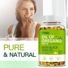 PSLALAE Oil Of Oregano - Enhance Immunity, Energy, And Support Digestive System Health, Help Maintain Overall Health - 120pcs - 一瓶 - 試用階段 - 查看 7