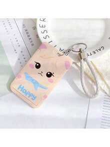 KPOP Animal Character Card Holder, Cute Pendant, Concert Album Fans Merch Goods, School ID/Bank Card/Transit Card Holder, Small Gift, Collectible, Halloween & Christmas Gift