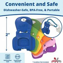 简易拉环开启器和饮料保护器完整覆盖简易拉环开启器，万圣节和圣诞节派对用品 - 彩色 - 查看 5