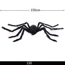 Halloween Plush Spider Web Giant Spider Decorations Fake Spider With Triangular Huge Spider Web For Indoor Outdoor Halloween Decorations Yard Home Costumes Parties Haunted House Autumn Decors