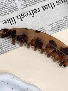 4 Pcs/1pc Banana Clips Claw Hair For Thick Hair , Strong Hold Ponytail Large Banana Clip , Non-Slip Banana Claw Clips Hair For Fine Hair Curly Hair Accessories Women Girls, Hair Claws, Hair Slide, Hair Barrettes - 4pc - View 10