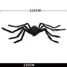 Halloween Plush Spider Web Giant Spider Decorations Fake Spider With Triangular Huge Spider Web For Indoor Outdoor Halloween Decorations Yard Home Costumes Parties Haunted House Autumn Decors
