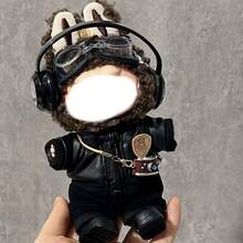 1pc Plush Doll Outfit, Clothing 1st/2nd/3rd Generation, High Energy 3.0 Ceramic Figurine, Wearable For Sitting Party - Multicolor - View 3