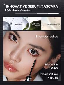 JUDYDOLL [双翼] 精华睫毛膏，丰盈，纤长，卷翘，防水，防晕染，速干睫毛膏，适合初学者，派对，音乐节，约会 - 02 Brown - 查看 8