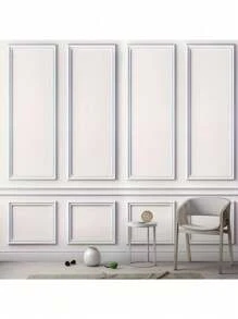 Elegant Self-Adhesive PVC Decorative Strips - Flexible & Bendable, Suitable For Walls, Floors And Cabinets, European-Style Home Decor, Floor Decor | European Decor | Easy To Install Mold, Wall And Floor Decor