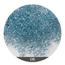 100 piezas de cuentas de vidrio en forma de cacahuete de 3x6mm, cuentas de vidrio jade de colores surtidos, cuentas sueltas lindas, cuentas espaciadoras a granel para hacer joyas, pulseras, aretes, collares DIY