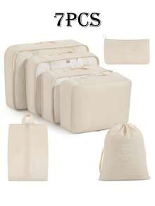 7 buc/set genți organizatoare de bagaje de călătorie