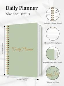 BUBU 每周计划表/每日计划表，包含待办事项清单、费用追踪和膳食安排，7 天无日期计划表，随时开始使用。返校用品、办公用品、教师节礼物、母亲节礼物。 - 綠色 - 查看 8