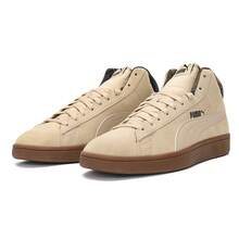 Giày thể thao cổ cao kẻ sọc Puma Smash V2 Mid WTR, lót giữ nhiệt, ấm áp, giày thường ngày du lịch ngoài trời dành cho nữ, 385174-02 - Hoa Văn Sỏi-Hoa Văn Sỏi-Đỏ-Đen - Xem 3