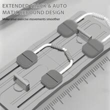 SIDIANBAN Pilates Board Reformer Set, Foldable Pilates Reformer Board, Multifunctional Abdominal Machine 6 In1 Pilates Sliding Board For Home, Pilates Exercise Board Fitness Equipment For Men, Women