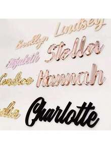 1 قطعة لوحة اسم كعكة عيد الميلاد من المرآة الذهبية أو الوردية الذهبية أو الفضية من الأكريليك، لوحة اسم المقعد، مناسبة للأعراس وأعياد الميلاد والحفلات، متعددة الوظائف، زخرفية، قابلة لإعادة الاستخدام، فاخرة، أنيقة، عالية الجودة، ملونة، حديثة، مخصصة، شخصية، فريدة، لتجديد المنزل، علامات كعكة مخصصة