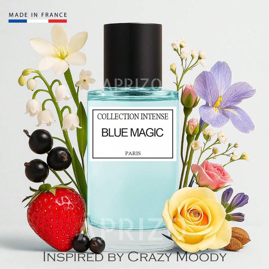 Inspired By Crazy Moody - Collection Intense Blue Magic 50ml Eau De Parfum For Men - Fresh - View 1