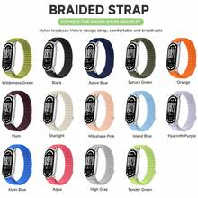 Dây đeo nylon tương thích với vòng đeo tay thể thao thông minh Mi Band 10 9 8 Dây đeo đồng hồ cho Mi Band 10 9 Phụ kiện dây đeo thay thế - Tương thích với vòng đeo tay Xiao Mi 8/9/10 - Xem 9