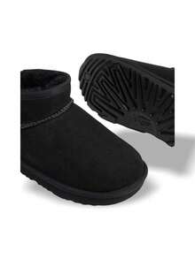UGG 儿童经典超迷你 - 黑色 - 查看 4