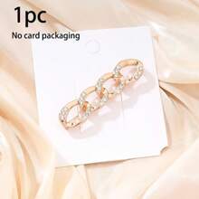 1/2/3/4/6件可拆卸合金链腰带胸针，女士腰部塑形器 - 彩色 - 查看 40