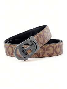 1件男士时尚合金字母自动扣皮带，A款，个性化多功能商务皮带，经久耐用，商务精英必备 - 也是一份绝佳的礼物选择。 - 彩色 - 查看 13