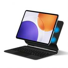 适用于 XM Pad 7S Pro 12.5 英寸 2025 平板电脑的键盘保护套，磁性智能保护套，适用于 Mi Pad 6S Pro 12.4 英寸平板电脑无线键盘，带背光和触摸板 - Mi Pad 7S Pro 12.5'' - 查看 4