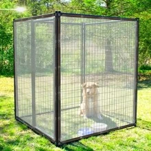 Heavy Duty Transparent Waterproof Canvas - PE Outdoor Covering With Eyelets, Ropes And Straps, Resistant To UV, Wind, Rain And Snow - Suitable For Patios, Pool Fences, Greenhouses, Camping, Construction - High Definition Visibility And Quick Dry Design, Reinforced Edges, Tear-Resistant Fabric, Home Renovation