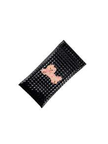 1 Stylish Self-Closing Glasses Bag - Soft And Portable Stylish Geometric Pattern Glasses Case, Five Colors Available, Suitable For Men And Women | Durable And Stylish, Protective Glasses, Suitable For Travel, Outdoor Activities, Commuting, Back To School, Vacation, Shopping, Couples, Daily Use, Back To School Gifts, Teacher Gifts, Holiday Gifts, Couple Gifts, Souvenirs