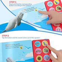 beartale 10-Button Sensory Toys,Kid's Sound Book,Baby Needs Early Learning Educational Toys,10 Vivid Animal Sounds With Durable Material Battery-Replaceable,Enhance Kid's Interactive Learning,Memory Retention And Sensory Development,Baby Toys,Toys For Boys,Party Favors For Kids,Toys For Girls,Montessori Toys,Teaching Aids,Learning Materials,Classroom Toys,Games For Kids,Student,Stationery,School Supplies,For Baby Shower,Kids Birthday Gift