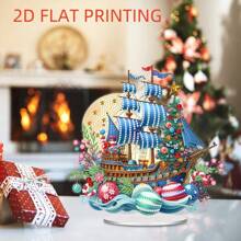 Peinture de diamant à impression plate 2D DIY, cadeau spécial, formes de diamants uniques, améliore les capacités manuelles, décoration de peinture de diamant série attrape-rêves, produit en mosaïque, décoration de chevet, décoration de bureau, facile à utiliser