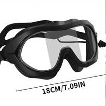 HD Anti-Fog Waterproof Swim Goggles For Adults, Unisex Large Frame Swimming, Waterproof Anti-Fog Swimming, Beach Essentials, Beach Accessories, Pool Float - Multicolor - View 6