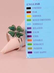 Anillo que cambia de color - Plateado - Ver 4