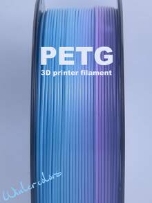 MXLX PETG 3D Printer Filament, 1.75mm, 1kg (2.2 Lbs), High-Precision, Strong, Odorless, Fluid, Moisture-Resistant 3D Printing Filament, Available In A Variety Of Rainbow Colors.