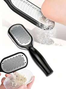 Foot File Heel Callus Remover, Professional Foot Care Pedicure Stainless Steel File Suitable For Wet And Dry Feet.Foot Scrubber To Remove Dead Skin, Calluses And Scrape The Soles Of Feet, Foot Scrubber To Remove Dead Skin.