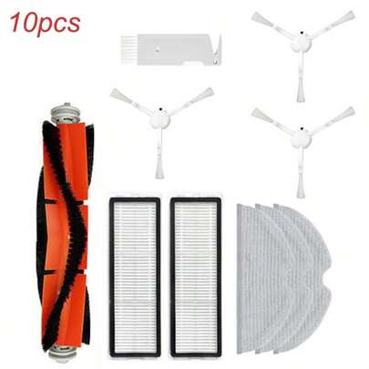 Bộ lọc HEPA, Chổi bên chính, Khăn lau cho Robot hút bụi Mijia 1C 1T, Phụ kiện Robot hút bụi Dreame F9