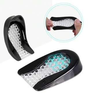 1 Pair Of Gel Insole Silicone Men's And Women's Insole Shoes, Long Standing Summer Sports Insole, Men's And Women's Sweat Absorption Breathable Deodorant Shock Absorption Soft Sole Massage Insole