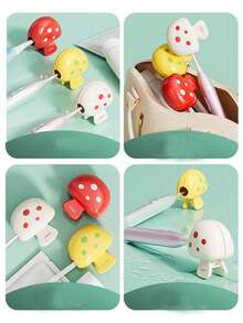 Hộp đựng bàn chải đánh răng hình động vật hoạt hình dễ thương, hộp đựng bàn chải đánh răng du lịch chống bụi di động, bảo vệ đầu bàn chải, hộp đựng bàn chải đánh răng thoáng khí dùng tại nhà và khi đi du lịch với họa tiết động vật dễ thương, thích hợp cho du lịch, kỳ nghỉ và sử dụng hàng ngày. - Nhiều màu - Xem 6