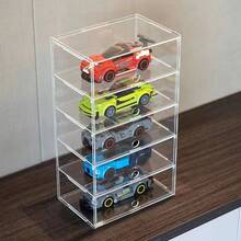 1pc Acrylic Display Rack, Organizer For RC Car Models, Sunglasses, Cosmetics, Ideal Choice For Hobbyists And Home Storage, Durable Structural Design