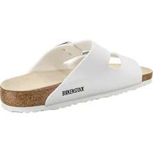 Birkenstock Unisex Arizona Sandals Soft Footbed - 白色 - 查看 5