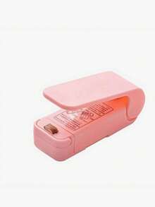1pc Portable Mini Heat Sealer, Food Plastic Bag Sealing Machine, Handheld Home Small Thermal Sealing Device (Batteries Not Included. Need To Be Purchased Separately).