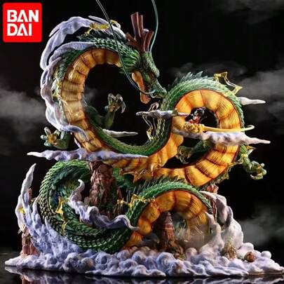 bandai 动漫人物神龙与孙 PVC 雕像模型收藏摆件玩具礼品 | 完美的父亲节礼物 - 生日、周年纪念日、毕业典礼、返校季、独立日、婚礼季和节日礼物，适合动漫粉丝、收藏家，动漫主题派对装饰和角色扮演道具，收藏玩具礼品